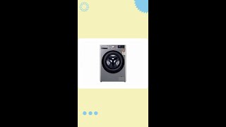 LG FHP1209Z7P 90 Kg Front Load Washing Machine with AI Direct Drive™ Technology  Color Platinum [upl. by Onder]