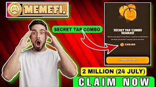 Memefi secret combo today 24 july 2024  memefi combo today 24 july [upl. by Noslrac533]