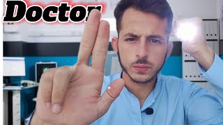 asmr doctor asmr taking nerve exam asmr relax challenge [upl. by Auot419]