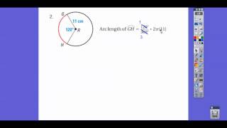 Circle Area Circumference Arc Length and Sector Area  Lesson 114 [upl. by Adrea]