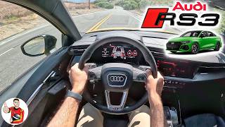 The Exotic Compact  2024 Audi RS3 Drive Review POV [upl. by Jolda]