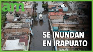 Afectaciones por lluvias en Irapuato inundan a los que menos tienen [upl. by Neb]