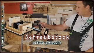 Schraubstock selber bauen Drill Press Vise Teil3 [upl. by Ztnahc471]