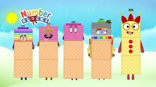 Hand 2 mind numberblocks small to big numbers skip counting by 6 learntocount coolmath [upl. by Tini]