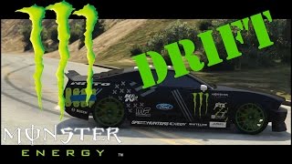 GTA V Monster Dominator Drift Rockstar Editor [upl. by Gadmann]