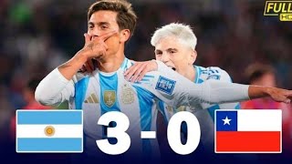 argentina vs chile 2024 highlights leomessi argentina football [upl. by Aggy356]