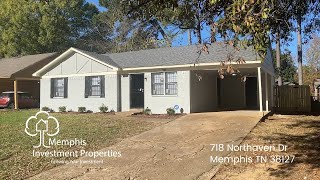 718 Northaven Dr Memphis TN WALKTHROUGH [upl. by Acinelav434]