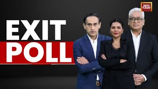 LIVE Haryana Exit Poll  Jammu And Kashmir Exit Poll  CVoter Poll broadcast by India Today [upl. by Namlaz]