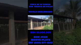 Finca de 32 tareas en Don Juanfincasyterrenosrd [upl. by Teddman]