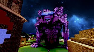 Summoning Jutsu Gedo Statue Minecraft Shorts [upl. by Kolva]