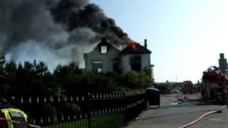 Grote brand bij boulevard in Noordwijk [upl. by Aaren]