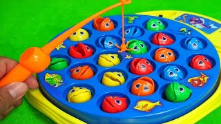 Lets Go Fishing Game Toys Fun Activity  Abero Gaming [upl. by Ayekam]