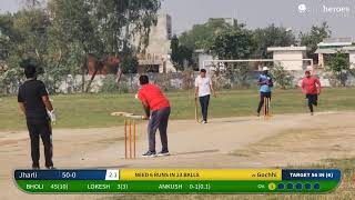 Gochhi vs Jharli  02Nov24 0155 PM 6  Palda Cricket Tournament  CricHero [upl. by Eriuqs]