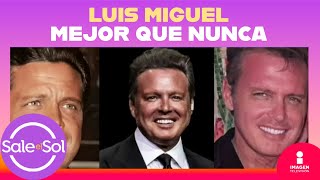 Luis Miguel impacta con rejuvenecida y delgada figura  Sale el Sol [upl. by Holder]