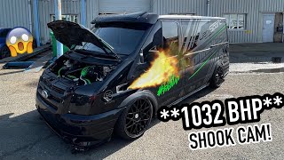 DMODEEJAY SHOOK CAM 1034 BHP FORD TRANSIT RS VAN SCARE CAM 😩😂🤣 [upl. by Yarod]