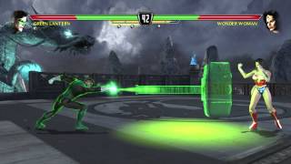 Mortal Kombat vs DC Universe  Arcade mode as Green Lantern [upl. by Charmaine]