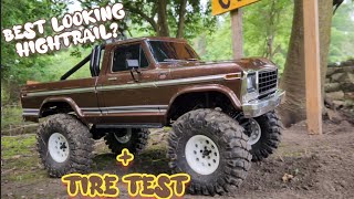 The best looking TRX4  BIG Rock Crusher tire test at quotWorld Classquot Crawler County F150 hightrail [upl. by Pengelly]