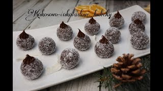 Nepečené čokoládovokokosové kuličky s Nutellou  ❄ Vánoční edice ❄ Dvě v troubě  CZSK HD recipe [upl. by Edmon]