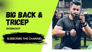 Big Back amp Tricep workout for size gain  Ashutosh Verma [upl. by Eiser]