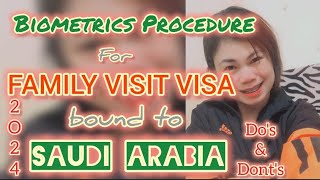 UPDATED BIOMETRICS PROCEDURE FOR FAMILY VISIT VISA APPLICATION 2024  SAUDI FAMILY VISA  VISIT VISA [upl. by Horwitz]