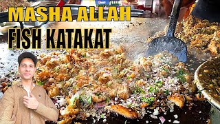 MASHALLAH FISH KATAKAT  LIAQUATABAD FOOD STREET  KARACHI PAKISTAN [upl. by Mcroberts]