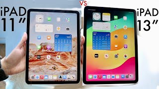 iPad 11quot Screen Vs 13quot Screen Which Is Better Comparison [upl. by Audrit674]