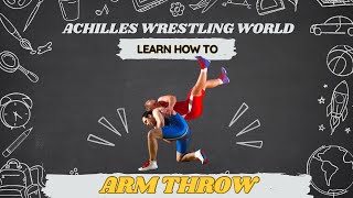 Arm throw wrestling technique [upl. by Ervine]