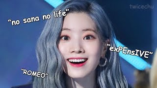 dahyun is secretly fluent in english ft bonjour [upl. by Airun]