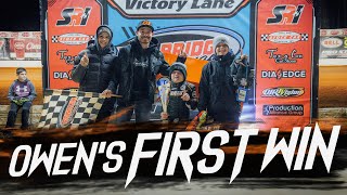 Owens First Win  Kyle Larson Vlogs [upl. by Airdua]