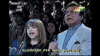 Charlotte Church e Agnaldo Rayol  Domingão do Faustão  2000 [upl. by Ycnay20]