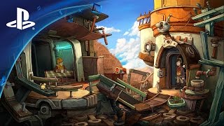 Deponia  Launch Trailer PS4 [upl. by Kaufmann]