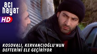 KOSOVALI KERVANCIOĞLUNUN DEFTERİNİ ELE GEÇİRİYOR  ACI HAYAT 🥀 12 BÖLÜM [upl. by Etyam]