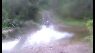 Bike ride across the Aberfeldy River on McGuire Track then up Okeefe Track [upl. by Atenahs86]