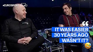 Ronnie O’Sullivan and John Higgins share fascinating snooker insight  Eurosport Snooker [upl. by Gradey]