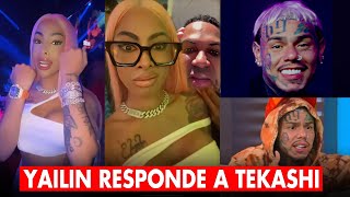 YAILIN LE RESPONDE A TEKASHI 6IX9INE POR TIRARLE LA RESPUESTA FT LENIER [upl. by Yasmar]