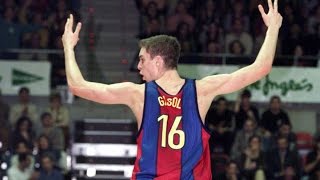 Gasol before Gasol 19982001 highlights [upl. by Anatollo]