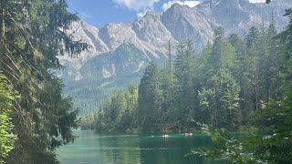 Eibsee  a must visit lake in Bavaria Germany [upl. by Oirad31]