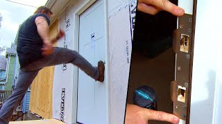 How to Install a ‘Fortress Door’ to Keep Your Home Safe [upl. by Dhu]