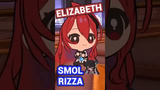 SMOL ERB amp RIZZA erb elizabethrosebloodflame nerissaravencroft nerissa vtuber hololive [upl. by Trina]