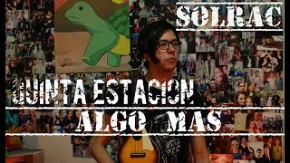 como tocar algo mas quinta estacion ukulele tutorial [upl. by Eiuqnimod]