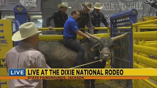 Dixie National Rodeo underway in Jackson [upl. by Marissa]