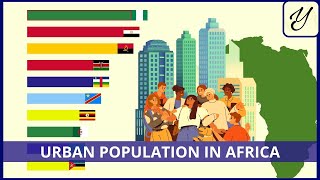 Countries with the LARGEST URBAN POPULATION in AFRICA [upl. by Annerahs301]