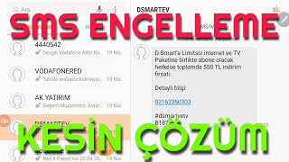 İstenmeyen SMSleri Engelleme Telefon İpuçları [upl. by Grantley]