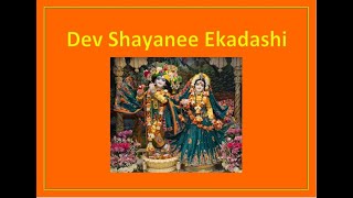 Devshayanee Ekadashi English [upl. by Swen]