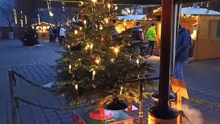 Weihnachtsmarkt 2024 mit drehendem Weihnachtsbaum [upl. by Mandle375]