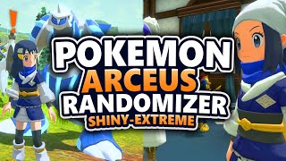 DES LEGENDAIRES SHINY à HISUI  POKEMON LEGENDES ARCEUS EXTRÊME RANDOMIZER en 8 MINUTES [upl. by Connors]