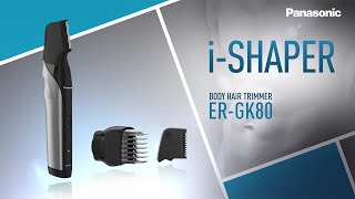 Innovative iShaped Body Hair Trimmer ERGK80 Panasonic [upl. by Mozes592]