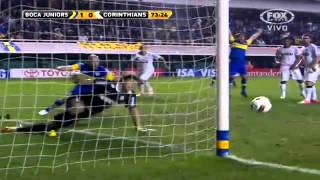 Boca Juniors 1  1 Corinthians Copa Libertadores 2012 [upl. by Kiersten]