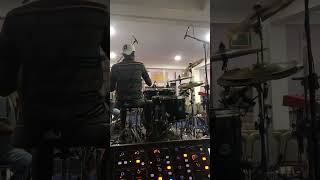 Massive drum intro 🔥🔥 gospelmusic drummer drumcam drumeo [upl. by Aikar548]