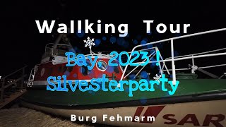 Silvesterparty Fehmarn Light Art 2023 Lichter und Lasershow [upl. by Grounds231]